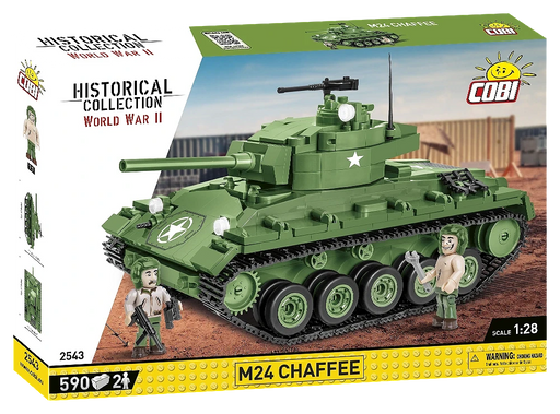 COBI 2543 Historical Collection WWII M24 Chaffee (590 Pieces)
