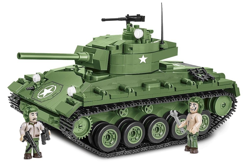 COBI 2543 Historical Collection WWII M24 Chaffee (590 Pieces)