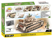 COBI 2546 WWII Panzerkampfwagen IV AUSF Block Model (559 Pieces)