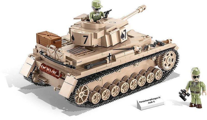 COBI 2546 WWII Panzerkampfwagen IV AUSF Block Model (559 Pieces)