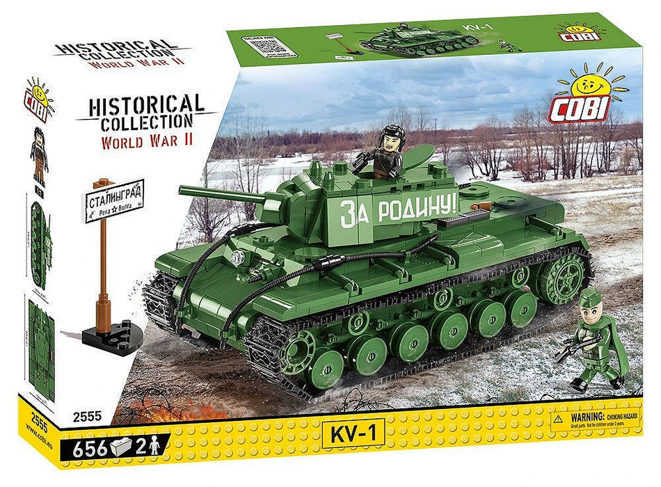 COBI 2555 Historical Collection WWII Kv-1 (656 Pieces)