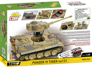 COBI 2588 1/28 Historical Collection WWII Pzkpfw Vi Tiger 131 (854 Pieces)