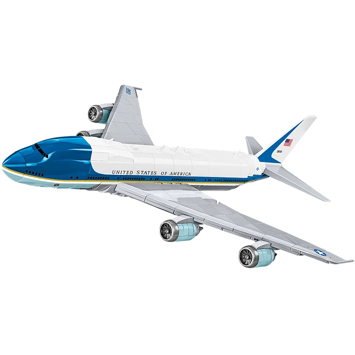 COBI 26610 Boeing 747 1/144 Air Force One Block Model (1087 Pieces)