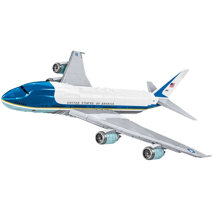 COBI 26610 Boeing 747 1/144 Air Force One Block Model (1087 Pieces)