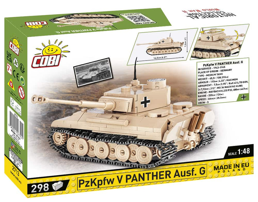COBI 2713 1/48 WWII Panzer III AUSF.J Block Model (298 Pieces)