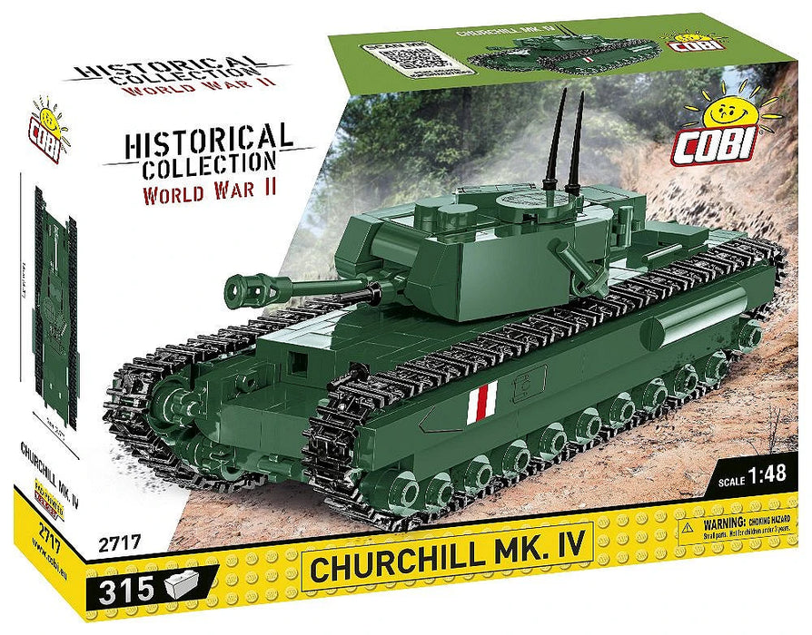 COBI 2717 1/48 Churchill MK.IV Tank Block Model (315 Pieces)