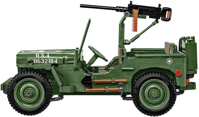 COBI 2805 1/12 Jeep Willys MB Block Model (1207 Pieces)