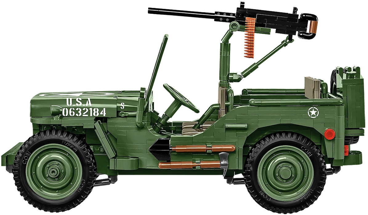 COBI 2805 1/12 Jeep Willys MB Block Model (1207 Pieces)