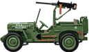 COBI 2805 1/12 Jeep Willys MB Block Model (1207 Pieces)