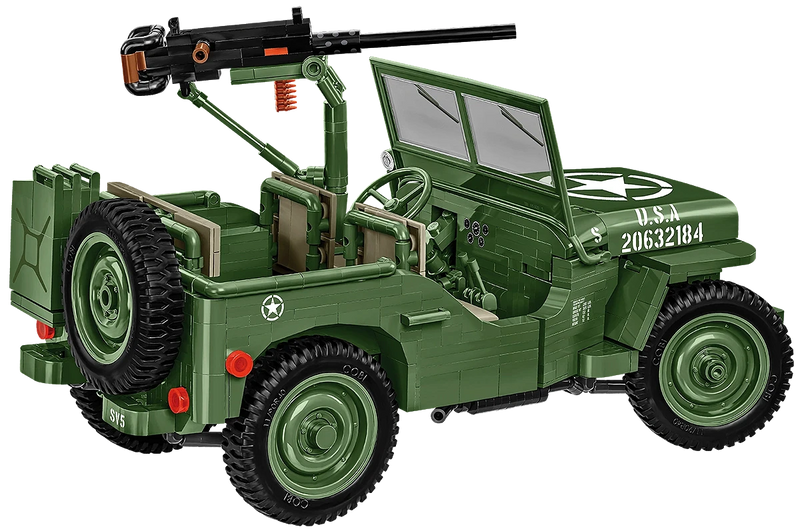 COBI 2805 1/12 Jeep Willys MB Block Model (1207 Pieces)