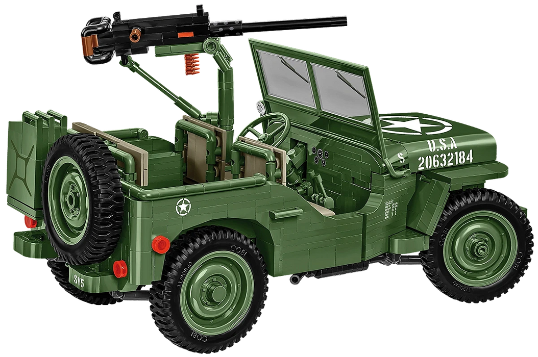 COBI 2805 1/12 Jeep Willys MB Block Model (1207 Pieces)