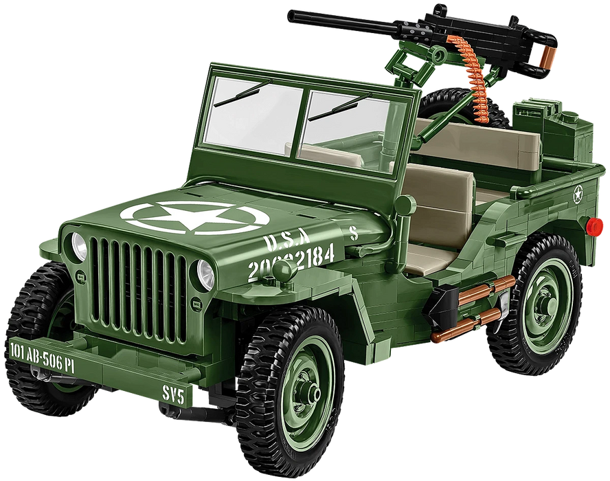 COBI 2805 1/12 Jeep Willys MB Block Model (1207 Pieces)