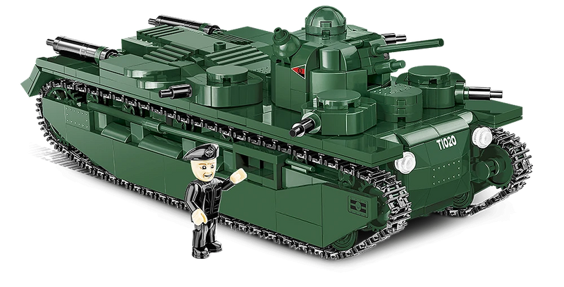 COBI 2990 Vickers A1E1 Indepent Block Model (887 Pieces)