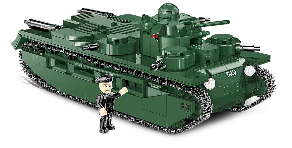 COBI 2990 Vickers A1E1 Indepent Block Model (887 Pieces)