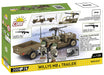 COBI 3132 1/35 Historical Collection WWII Willys MB & Trailer Block Model (200 Pieces)