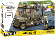 COBI 3133 1/35 Historical Collection WWII Willys MB (132 Pieces)