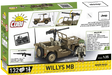 COBI 3133 1/35 Historical Collection WWII Willys MB (132 Pieces)