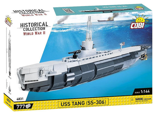 COBI 4831 1/144 Historical Collection WWII USS Tang SS-306 Block Model (777 Pieces)