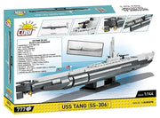 COBI 4831 1/144 Historical Collection WWII USS Tang SS-306 Block Model (777 Pieces)
