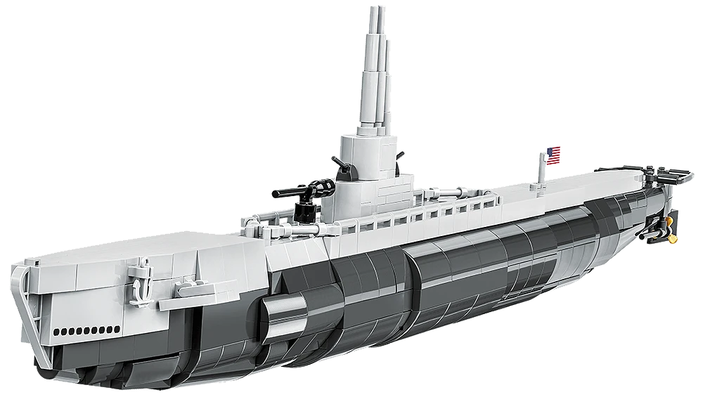COBI 4831 1/144 Historical Collection WWII USS Tang SS-306 Block Model (777 Pieces)
