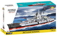 COBI 4841 1/300 Historical Collection WWII Battleship Bismarck Block Model (2789 Pieces)
