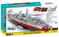COBI 4841 1/300 Historical Collection WWII Battleship Bismarck Block Model (2789 Pieces)