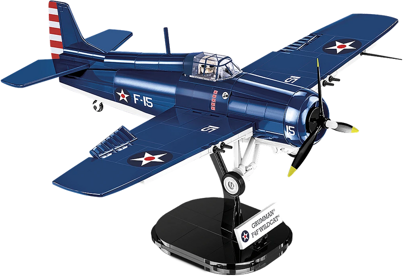 COBI 5731 F4F Wildcat Grumman Block Model (375 Pieces)