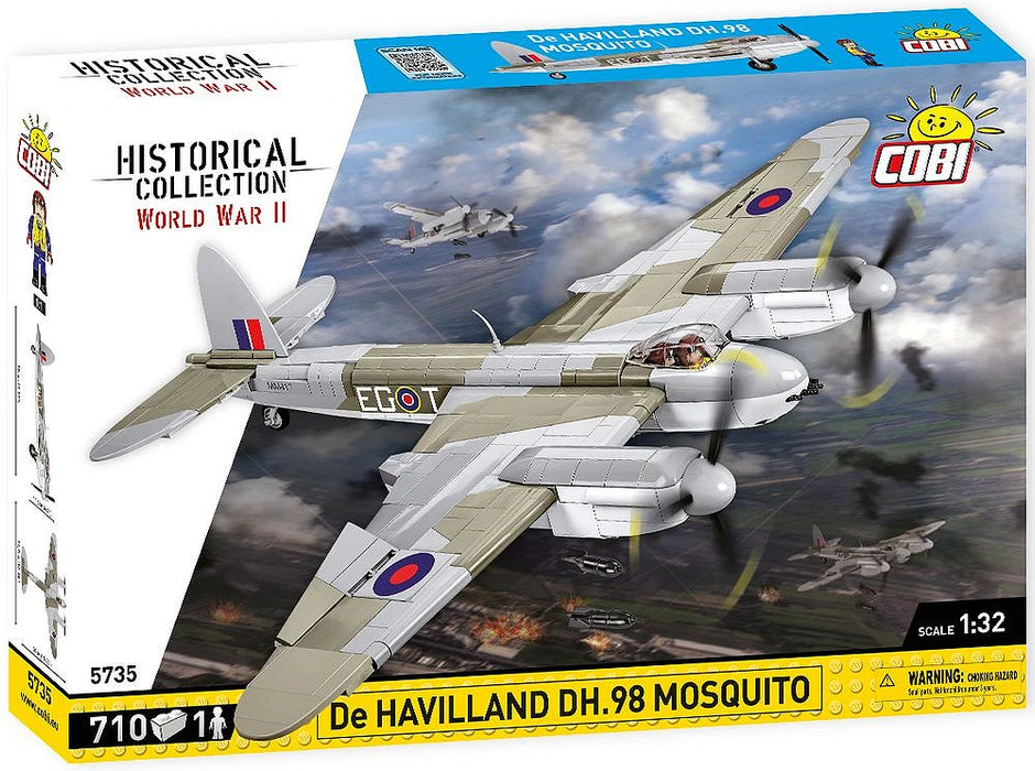 COBI 5735 De Havilland DH-98 Mosquito Block Model (710 Pieces)