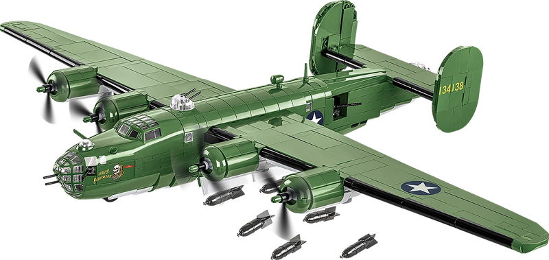 COBI 5739 Historical Collection WWII B-24D Liberator Block Model (1445 Pieces)