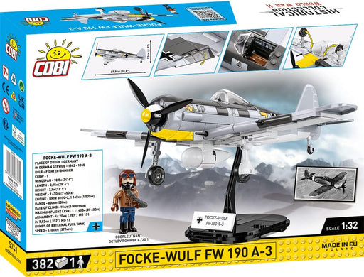 COBI 5741 Focke-Wulf FW190 A3 Block Model (382 Pieces)
