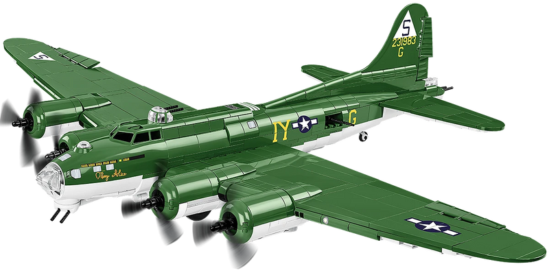 COBI 5750  1/48 Historical Collection WWII Boeing B-17G Flying Fortress Bomber Block Model (1210 Pieces)