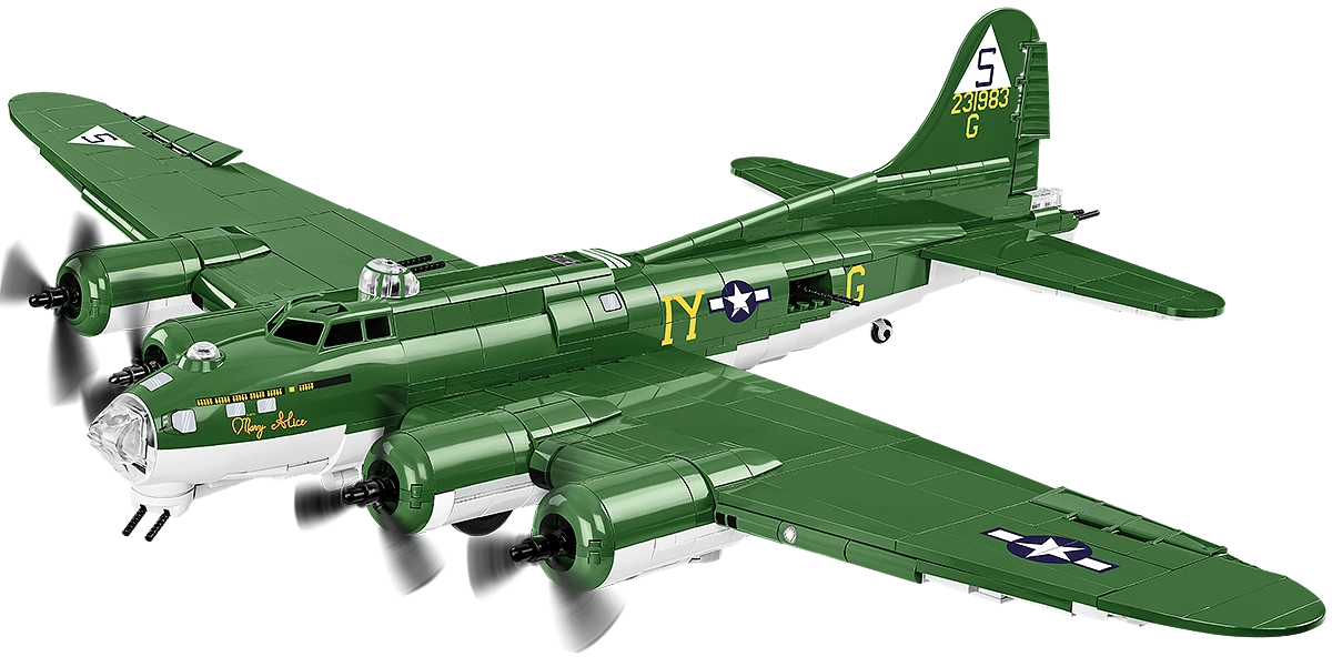 COBI 5750  1/48 Historical Collection WWII Boeing B-17G Flying Fortress Bomber Block Model (1210 Pieces)