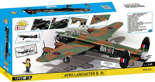 COBI 5759 1/48 Avro Lancaster B. III Block Model (1595 Pieces)