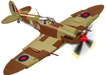 COBI 5764 1/32 Historical Collection WWII Supermarine Spitfire Mk.IXe Model Set