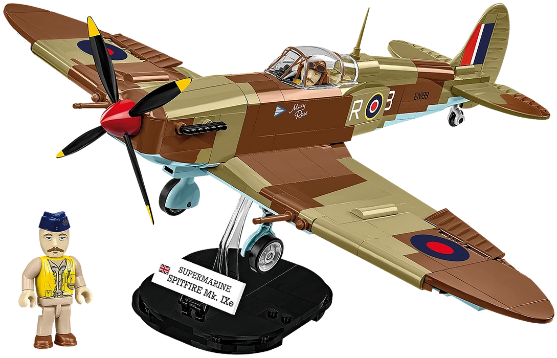 COBI 5764 1/32 Historical Collection WWII Supermarine Spitfire Mk.IXe Model Set