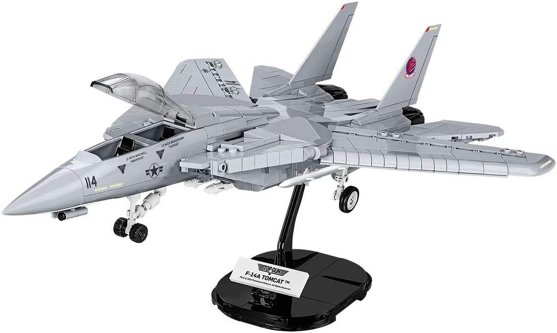 COBI 5811 Top Gun F-14A Tomcat Plastic Model Kit (754 Pieces)