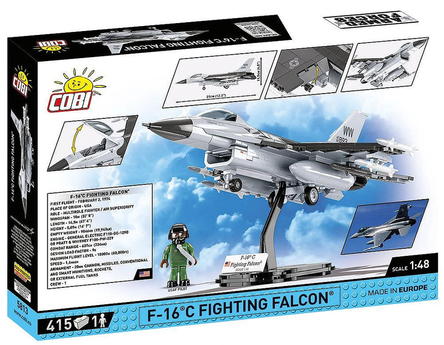 COBI 5813 Armed Forces F-16C Fighting Falcon (415 Pieces)