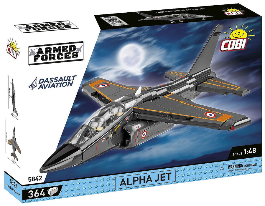 COBI 5842 Alpha Jet Attack Aircraft Block Model (364 Pieces)