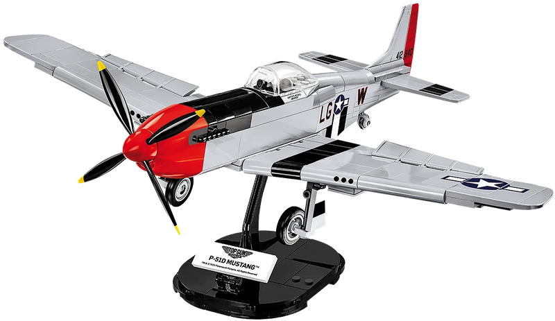 COBI 5846 1/32 Top Gun Maverick Mustang P-51D Block Model (350 Pieces)
