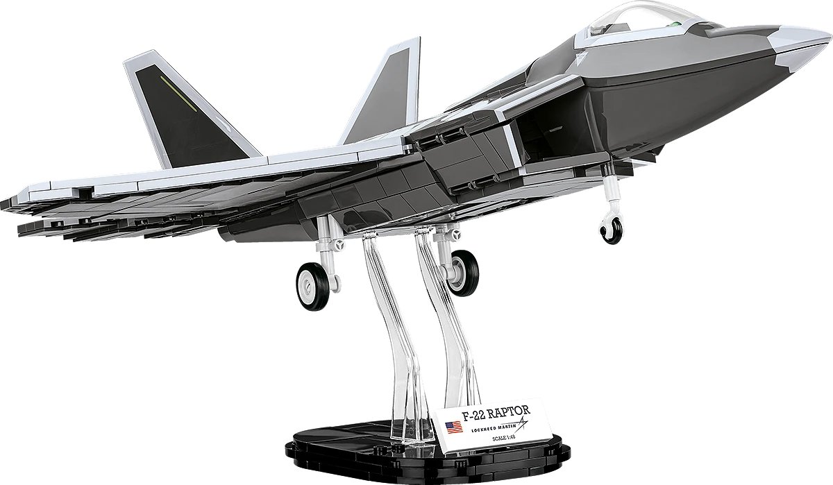 COBI 5855 1/48 Lockheed F-22 Raptor Block Model (695 Pieces)