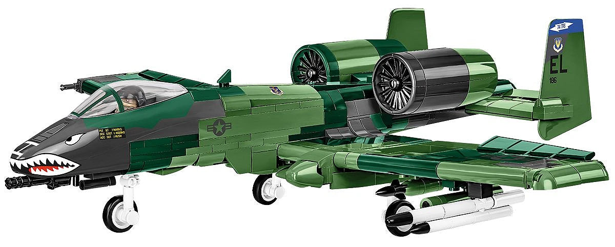 COBI 5856 1/48 A-10 Thunderbolt II Warthog Attack Aircraft Set (667 Pieces)