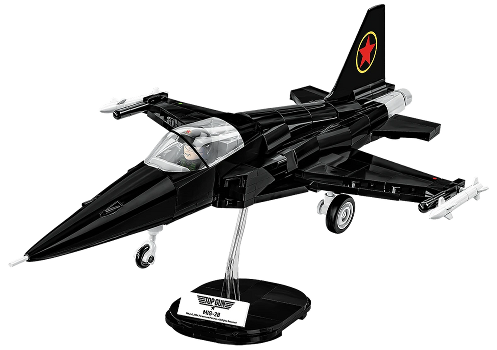 COBI 5859 1/48 Top Gun MiG-28 Fighter Jet Block Model (332 Pieces)