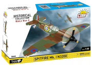 COBI 5868 1/48 Historical Collection WWII Spitfire MK.I N3200 Model Set (146 Pieces)
