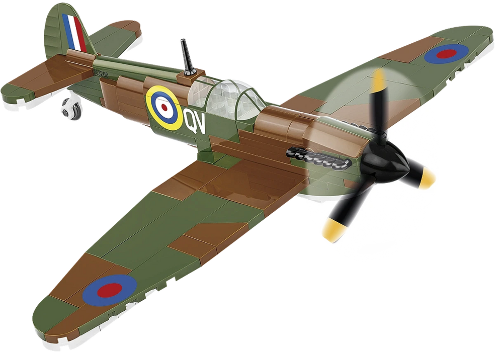 COBI 5868 1/48 Historical Collection WWII Spitfire MK.I N3200 Model Set (146 Pieces)