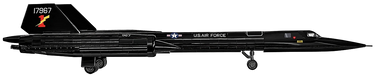 COBI 5891 1/48 Lockheed SR-71 Blackbird Block Model (1374 Pieces)