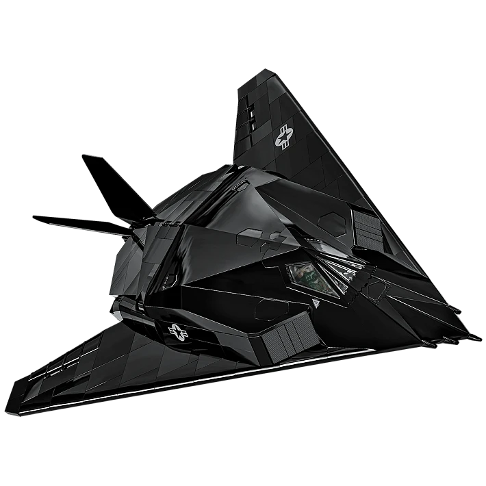 COBI 5903 1/48 Lockheed® F-117® Nighthawk® Stealth Bomber Block Model Set