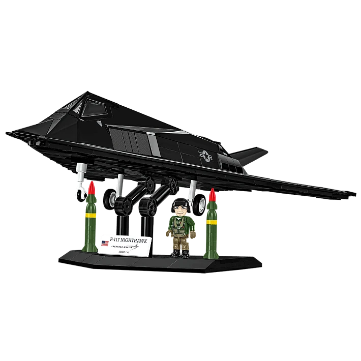 COBI 5903 1/48 Lockheed® F-117® Nighthawk® Stealth Bomber Block Model Set