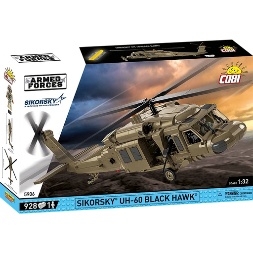 COBI 5906 1/48 SIKORSKY UH-60 BLACK HAWK Block Model (928 Pieces)