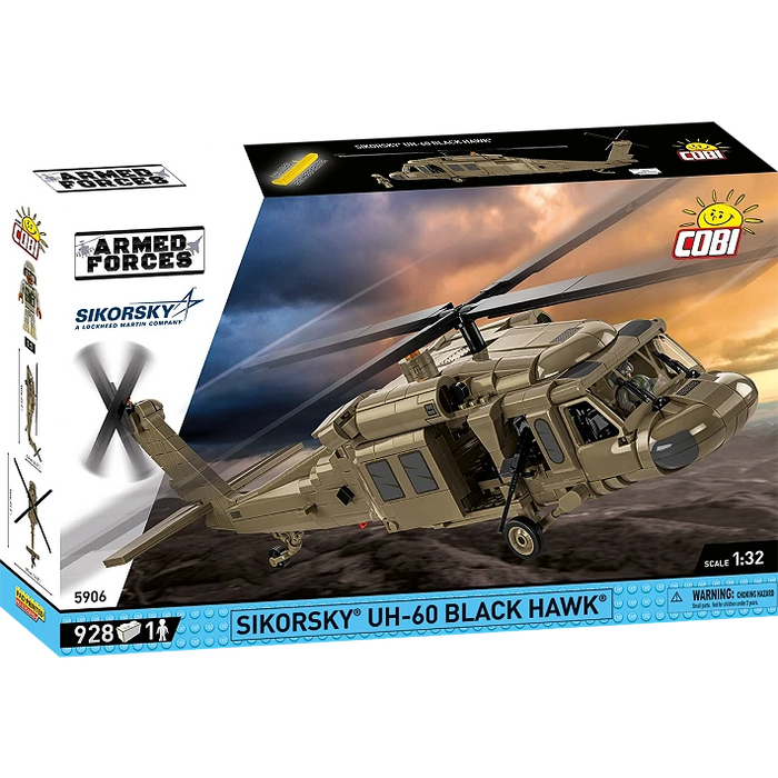 COBI 5906 1/48 SIKORSKY UH-60 BLACK HAWK Block Model (928 Pieces)