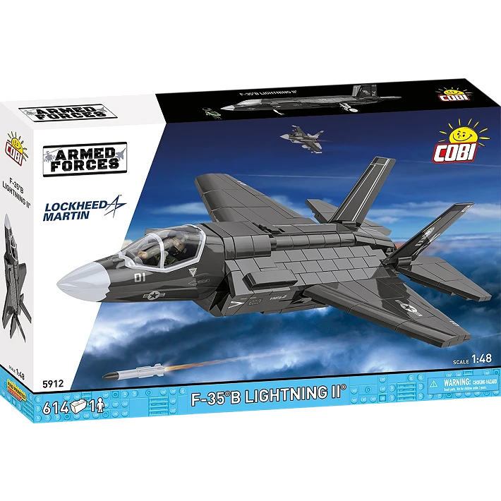 COBI 5912 1/48 Armed Forces Lockheed Martin F-35B Lightning II Model Set